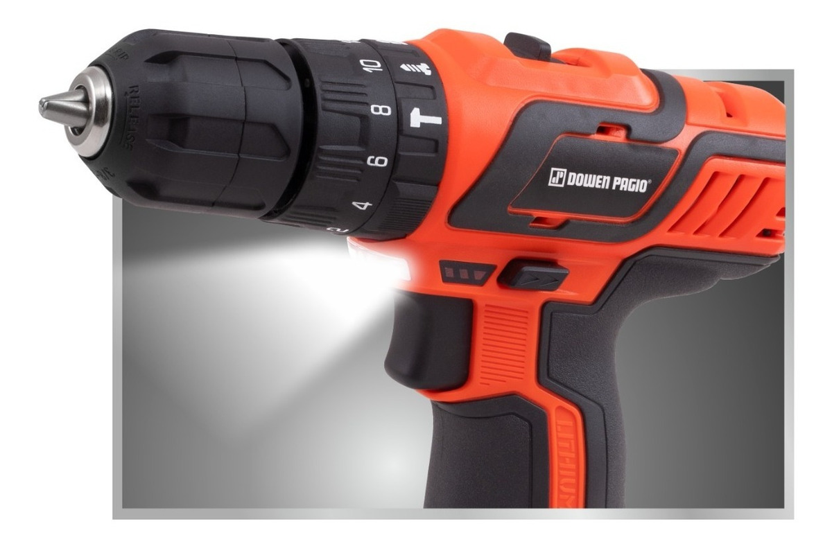 Taladro Percutor Inalámbrico De 10mm Dowen Pagio 9992983 - Imagen 5