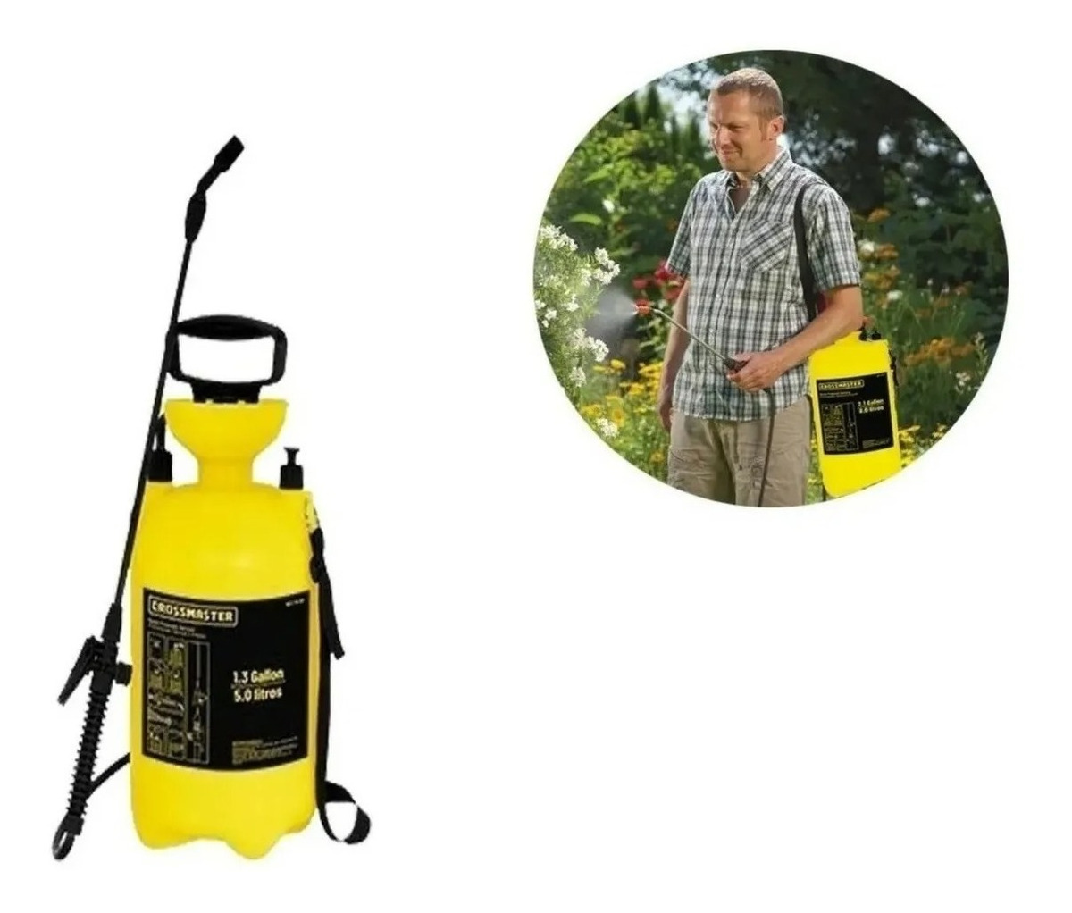 Pulverizador Manual 5 L Crossmaster 9937958 Jardineria - Imagen 5