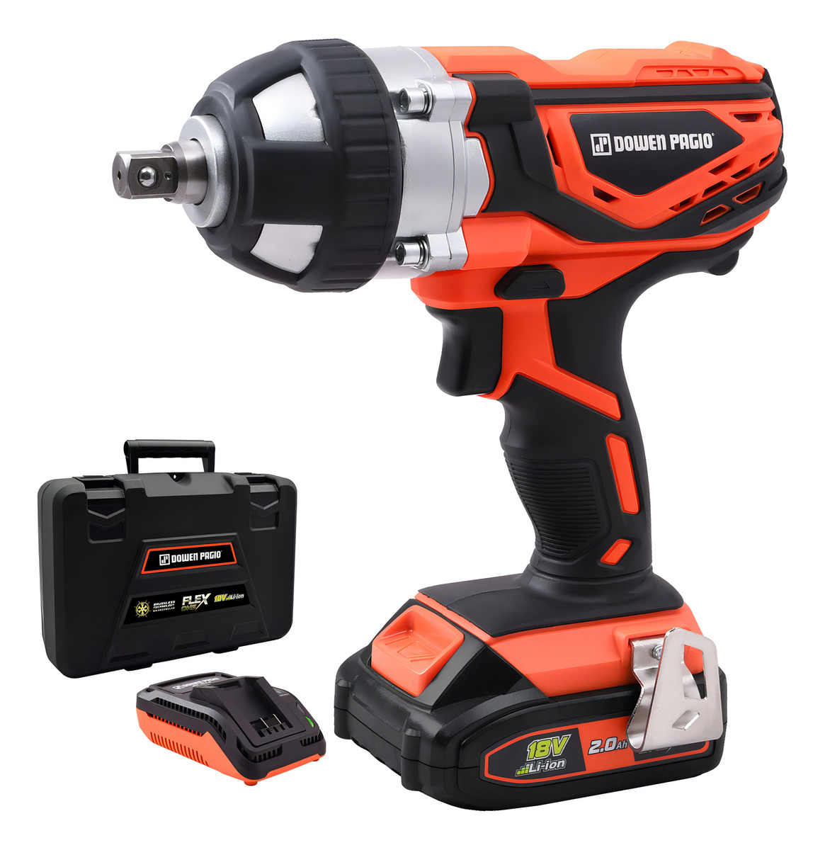 Llave Impacto Bateria Litio 18v Dowen Pagio 9993139 Maletin