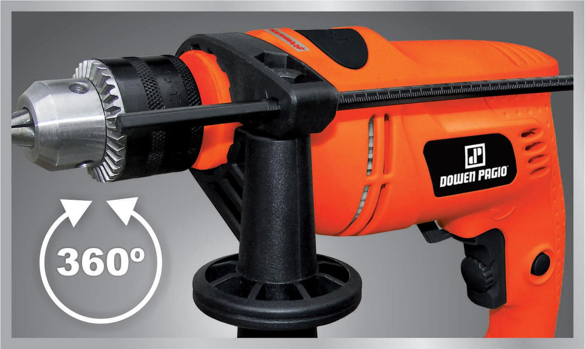 Taladro Percutor 13mm Vel Variable 800 W Dowen Pagio 9993814 - Imagen 4