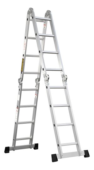 Escalera Aluminio Multi Plegable 4.45m 4x4 Crossmaster