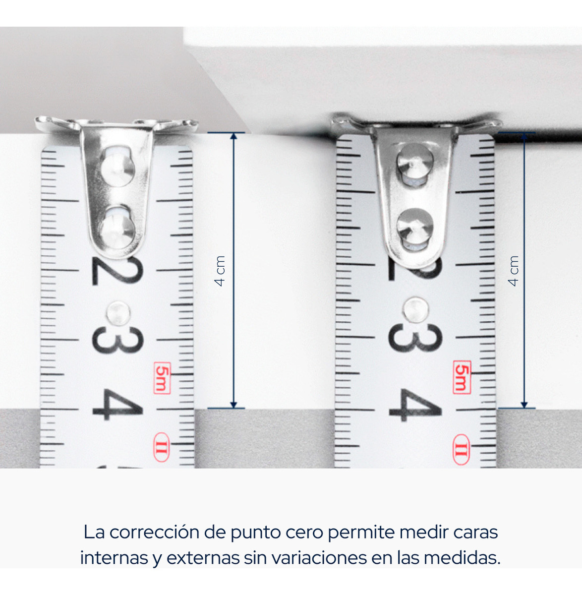 Cinta Métrica Autofrenante 8 Mts Bremen 8295 Doble Lectura - Imagen 12