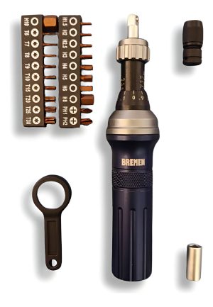 Kit 24 Pzs Destornillador Torquimetro Zafe Bremen 1/4 1-6nm