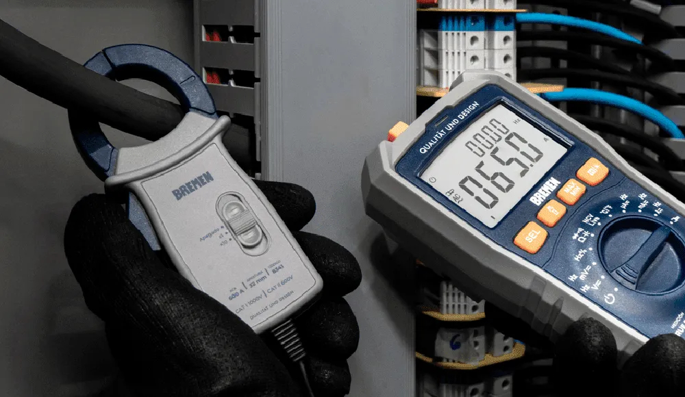 Accesorio Pinza Amperometrica 8341 Para Tester Bremen 8340 - Imagen 4