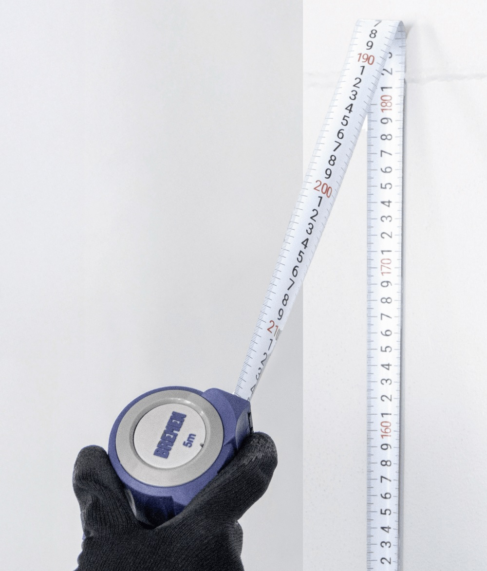 Cinta Métrica Autofrenante 8 Mts Bremen 8295 Doble Lectura - Imagen 2