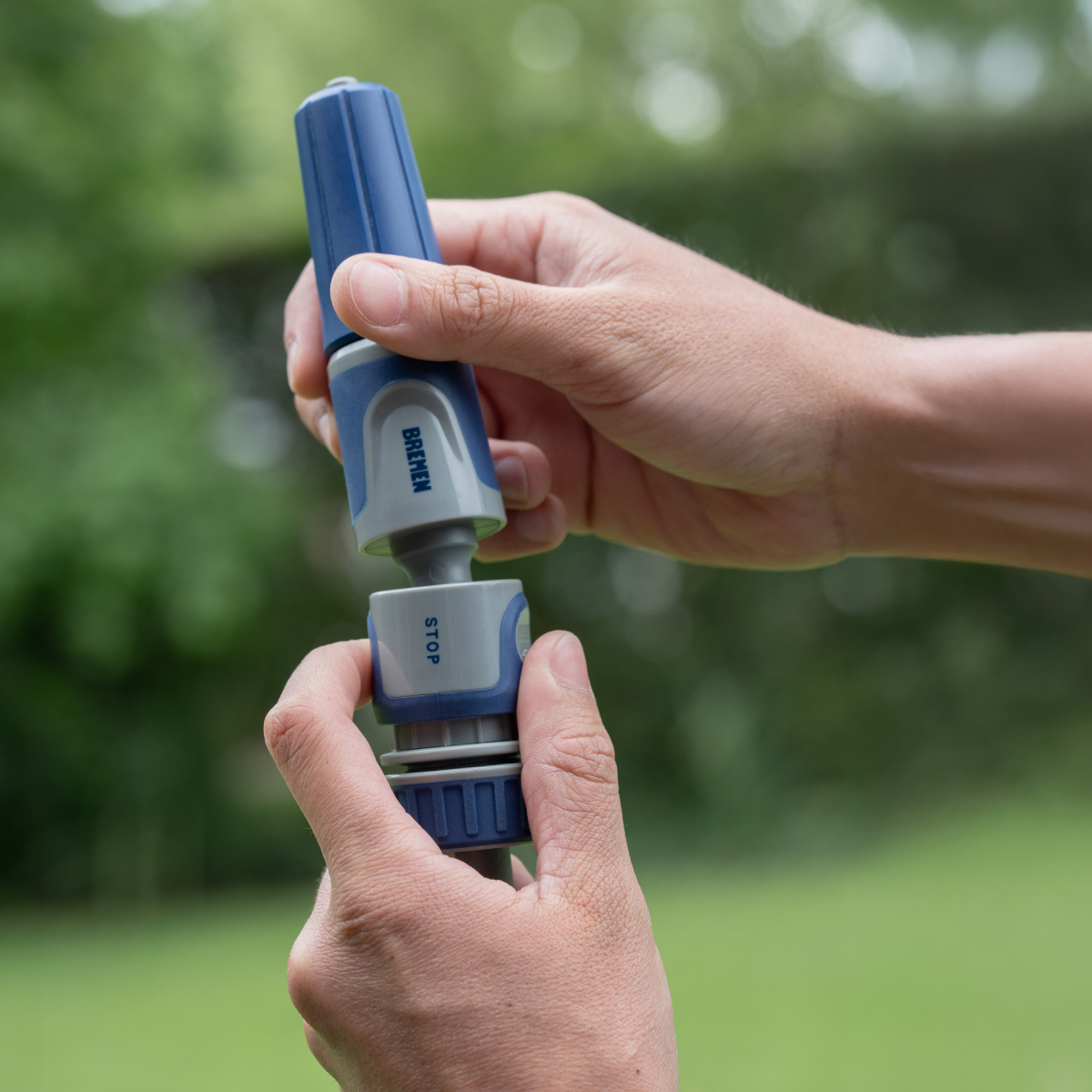 Kit Lanza De Riego Regulable Bremen 4pz Acople Conector 8403 - Imagen 4