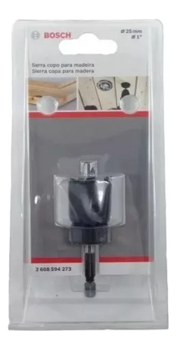 Sierra Copa Encastre 1/4 Bosch Para Madera 48 Mm 2608594276
