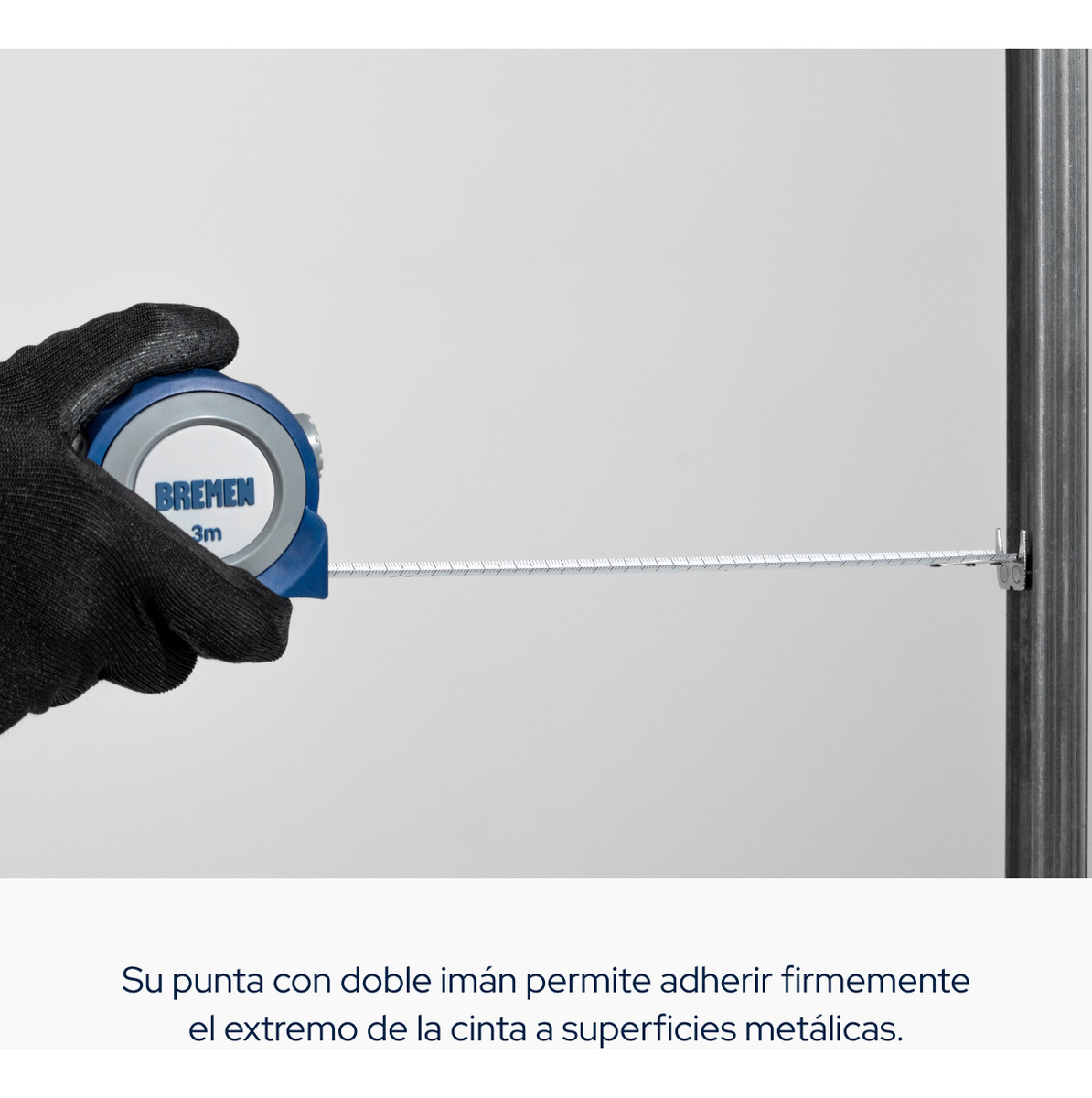 Cinta Métrica Autofrenante 8 Mts Bremen 8295 Doble Lectura - Imagen 11