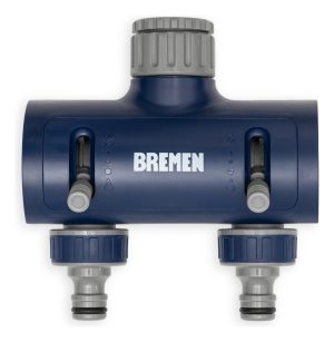 Distribuidor De Riego 2 Vias Bremen 8701 Conexion 1 PuLG 3/4
