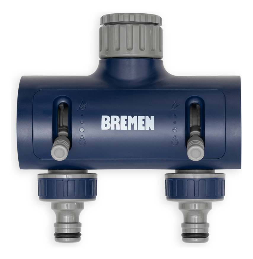 Distribuidor De Riego 2 Vias Bremen 8701 Conexion 1 PuLG 3/4