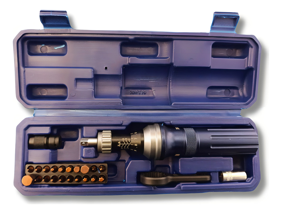 Kit 24 Pzs Destornillador Torquimetro Zafe Bremen 1/4 1-6nm - Imagen 2